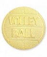 Volleyball Gold Chenille Lapel Pin - C4119PEM8VD