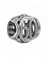 Authentic Chamilia Sterling Silver Milestones Charm "60" 2010-3326 - CB12BOH6F03