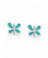 Bling Jewelry Simulated Butterfly earrings