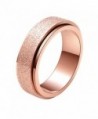 SINLEO Womens Fashion Stainless Spinner - Rose Gold - CB1866KGSZQ