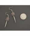 Medieval Renaissance Earrings Austrian Crystals in Women's Drop & Dangle Earrings