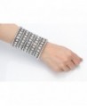 Szxc Jewelry Multilayer Crystal Bracelet in Women's Cuff Bracelets