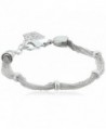 Anne Klein "Classics" Mesh Stretch Bracelet - Silver - C711D7QC54F