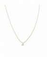 HONEYCAT Gold Rose Quartz Karma Single Crystal Necklace | Minimalist- Delicate Jewelry - CL12EMEC7R5