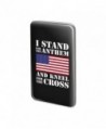 I Stand For The Flag Kneel Cross USA Rectangle Lapel Pin Tie Tack - C5187273R6C