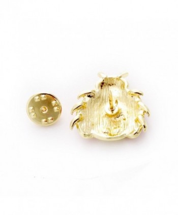 SENFAI Fashion Brooches Coccinella Septempunctata in Women's Brooches & Pins