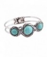 Bolayu Lady Bracelet Turquoise Circle Bohemian Style Retro Cute Plating - CI12L2VEMSX