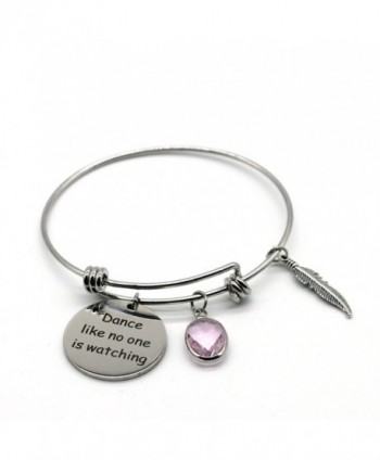 Stainless Steel Adjustable Bracelet- Dance Like No One is Watching- ASB03 - C2185NCGEAS