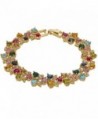 Rizilia Jewelry Multi Color Statement Bracelet