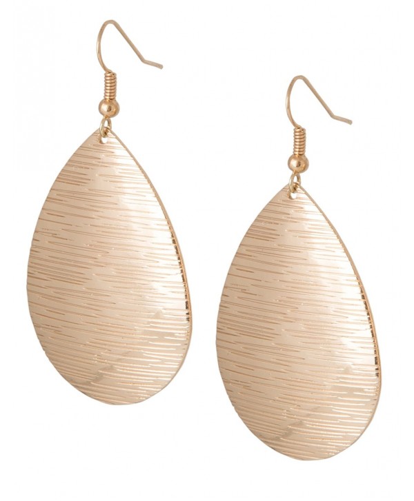 Gold and Silver Teardrop Earrings for Women | SPUNKYsoul Collection - CH183MUDDI8