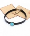 Yunhan Natural Turquoise Necklace Adjustable in Women's Choker Necklaces
