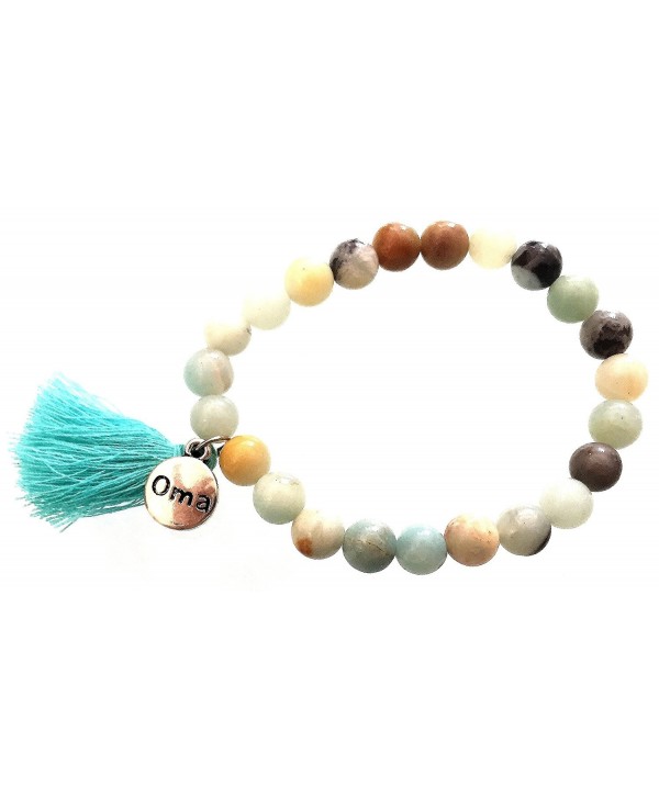 Buddha Healing Gemstone Lava Stone Chakra Bracelet For Yoga And Meditation - OMA BRAND - C71155NWIIL