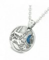 Howling Simulated Turquoise Pendant Necklace in Women's Pendants