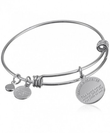 Halos Glories Silver Bangle Bracelet