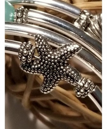 Seller Pearl Silver Slinky Bracelet in Women's Wrap Bracelets
