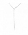 Sterling Silver Station Choker Necklace in Women's Choker Necklaces