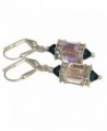 HisJewelsCreations Crystal Rhinestone Squardelle Earrings in Women's Drop & Dangle Earrings