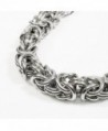 Stainless Steel Round Byzantine Bracelet