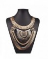 Ethnic Colorful Multiple Statement Necklace