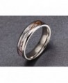 Titanium Wedding Antlers Camouflage Comfort in Women's Wedding & Engagement Rings
