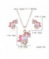 Spiritlele Animals Unicorn Earrings Necklace