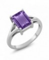 Sterling Amethyst Birthstone Solitaire Available - CJ116W14SL5