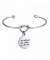 CJ Inspirational Stainless Adjustable Bridesmaid - Knot Bracelet - CN1867ADICR