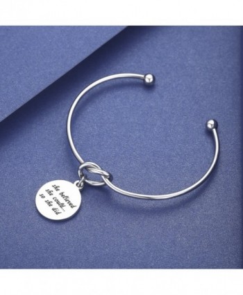 CJ Inspirational Stainless Adjustable Bridesmaid in Women's Bangle Bracelets