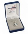 Womens Sterling Silver Miraculous Rhodium