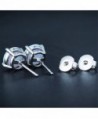 Easthors Sterling Silver Created Earrings
