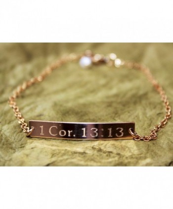 Personalized Bracelet Custom Wedding Coordinates