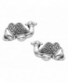Sterling Silver Marcasite Camel Stud Earrings - CP11HOWC9Q7