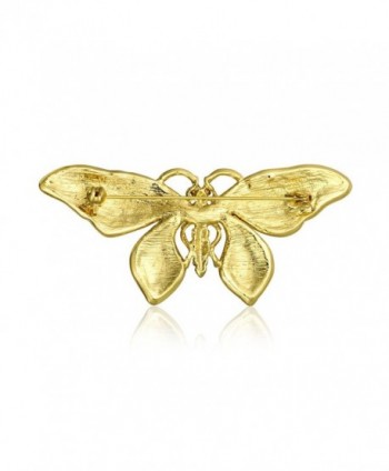 Bling Jewelry Plated Crystal Butterfly