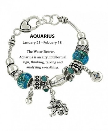 DianaL Boutique Aquarius Horoscope Bracelet