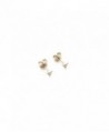 HONEYCAT Tiny Triangle Stud Earrings in Gold- Rose Gold- or Silver | Minimalist- Delicate Jewelry - Gold - CM12KOJV7RX