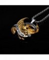 LIVE BIKER PENDANT NECKLACE CHAIN in Women's Pendants