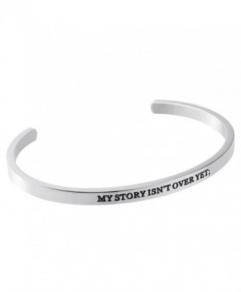Jewelady Semicolon Stainless Inspirational Prevention