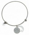 Carly Creation Silver Expandable Bracelet