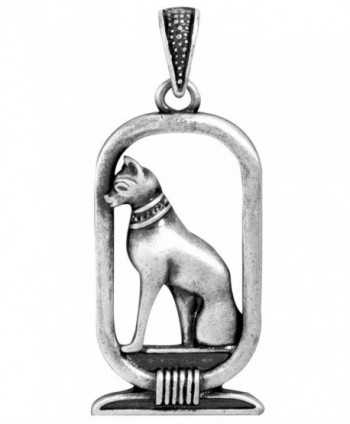 Bastet Pendant - Collectible Medallion Necklace Accessory Jewelry - CZ112T6I7S7