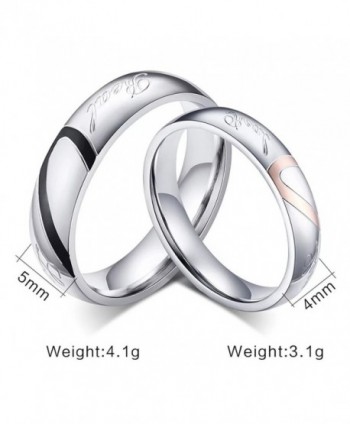 DIB Stainless Shaped Promise Wedding