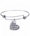 Teachers Gift Bangles It Takes A Big Heart To Teach Little Minds Bracelets Teacher Jewelry - CR182OSILU8