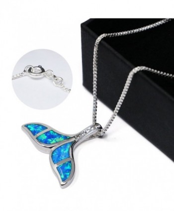 VEMAI Silver Necklaces Whale Pendant in Women's Pendants