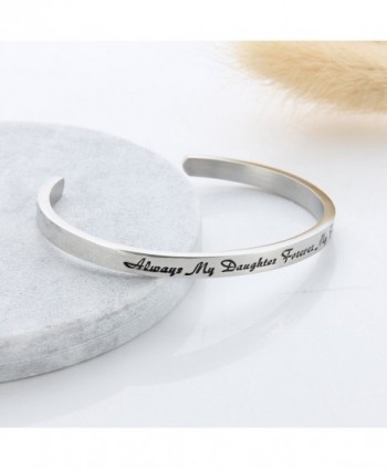 Meibai Daughter Forever Stainless Bracelet in Women's Cuff Bracelets