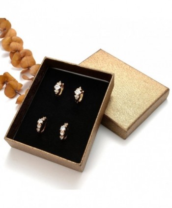 TENGZHEN Zirconia Earring Wedding Jewelry