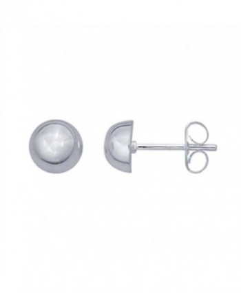 Sterling Silver Half Earrings Available - CS18C5M60Q2