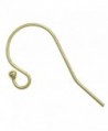 2 pcs 14k Gold-filled Ball Dot Earwires 0.7mm / 21 GA Gauge French Hook Earring - CJ11CT7DM3L