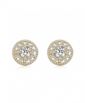 OSIANA Womens Dangle Stud Hoop Earrings with CZ Crystal Water Drop Earrings - Stud Gold - CQ182MNLQAG