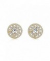 OSIANA Womens Dangle Stud Hoop Earrings with CZ Crystal Water Drop Earrings - Stud Gold - CQ182MNLQAG