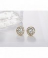 OSIANA Womens Earrings Crystal Earrings CZ Gold in Women's Stud Earrings