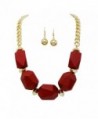 Rosemarie Collections Statement Necklace Earrings